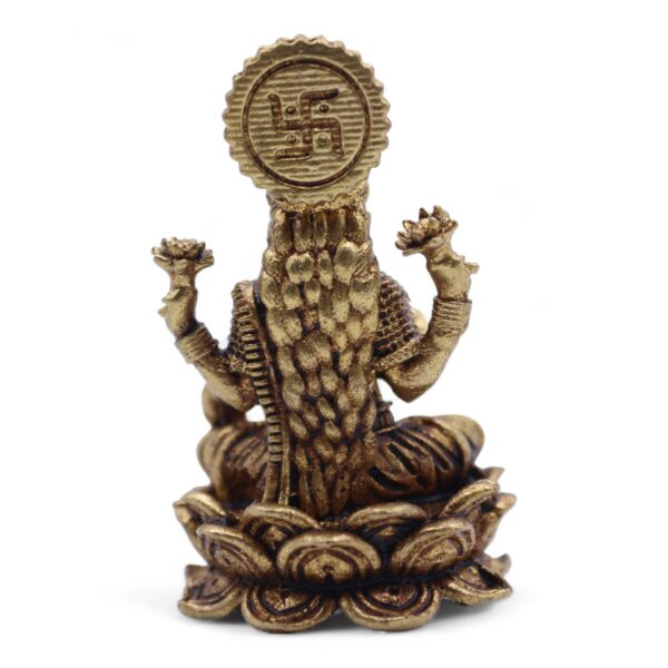 Figurine Miniature din Alamă – Laxmi (22 g) – 37 mm