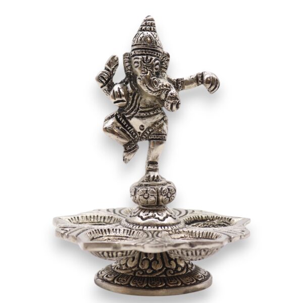 Suport pentru Tămâie Dansator Ganesha 14x10cm