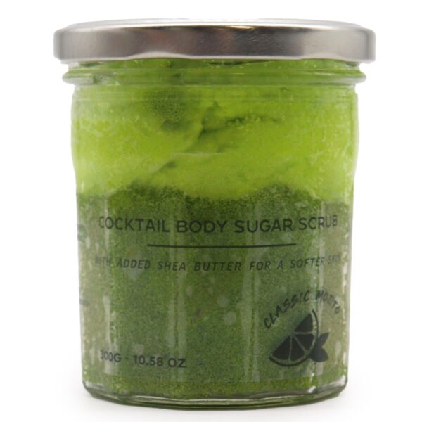 Scrub de Corp Parfumat cu Zahăr - Mojito Clasic 300g