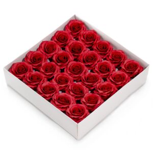 Flori de Săpun - (5 straturi) Trandafir Romantic – Vin Roșu