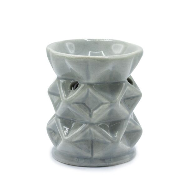 Lampă de aromaterapie motiv geometric gri