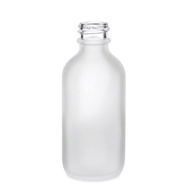 Sticlă Mată Albă, 50ml - Fără Capac
