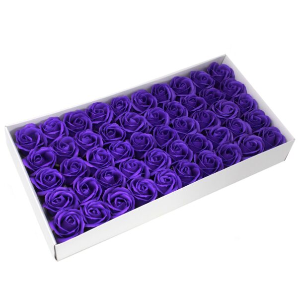 bG9jYWw6Ly9tZWRpYS8xRy84Qy82MFIzMEMxRzZNUzM4QzFHLzMxODFmNjAxLmpwZWc Set flori de sapun pentru maini in forma de trandafir mediu, violet
