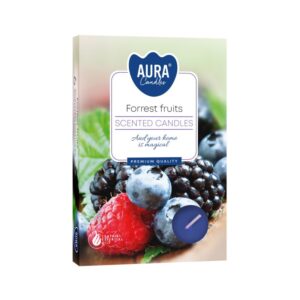Set de Lumânări Tip Pastilă - Fructe de Pădure