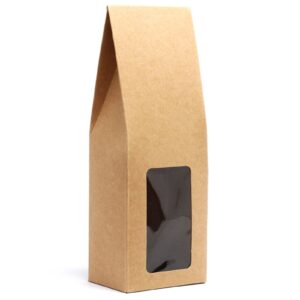 Set de 12 cutii cadou cu fereastră - 25,5x9x6,5cm