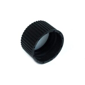 Sticlă din Plastic HDPE de 900 ml cu Capac Negru