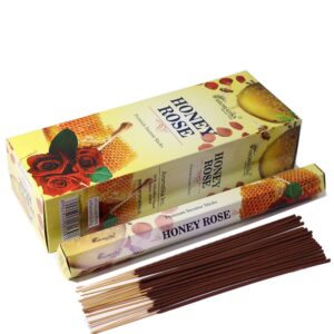 Bețișoare Parfumate Aromatika fără Cărbune – Trandafir cu Miere
