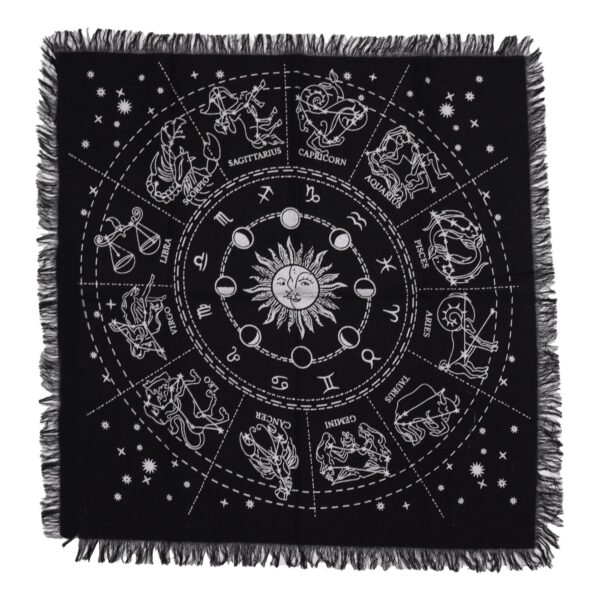 Pânză de Altar cu Franjuri Esoterică - Horoscop
