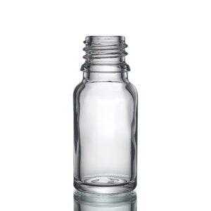 Sticlă de Sticlă Transparentă 10ml - Fără Capac