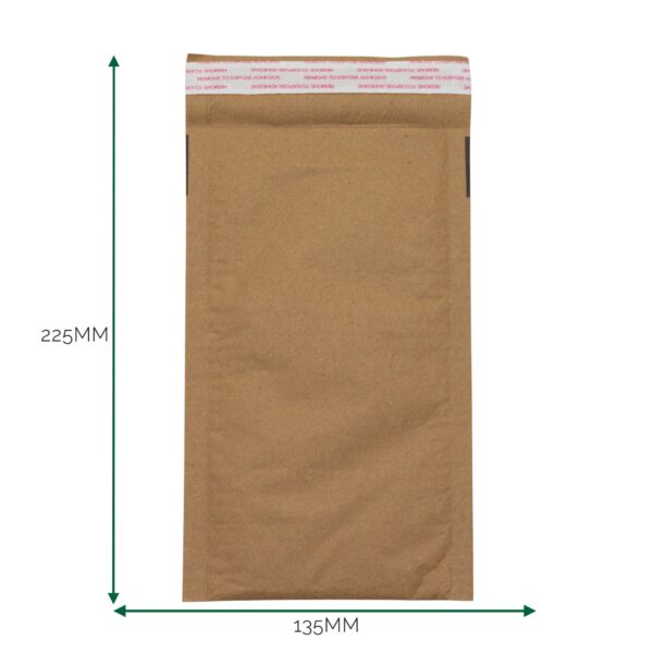 Plic kraft căptușit tip fagure (honeycomb) (135x225+40 mm)