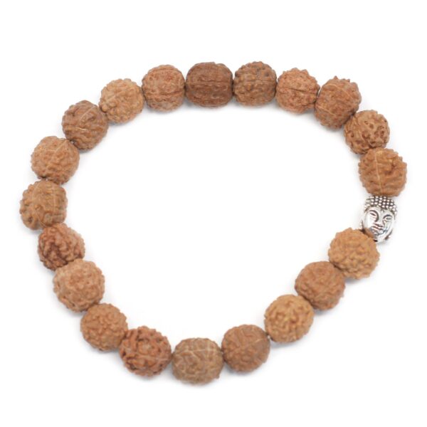 bG9jYWw6Ly9tZWRpYS8xSC8wRS82MFIzMEMxRzZNVzMwRTFIL2VkZTc0NTQ2LmpwZWc Brățară Rudraksha Buddha Bangle Mala - Natural
