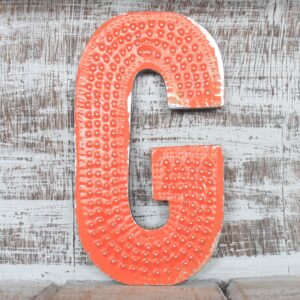 Litere Multicolore "G" - 15cm