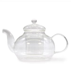 Ceainic din Sticlă cu Infuzor - Perla Rotundă - 800 ml