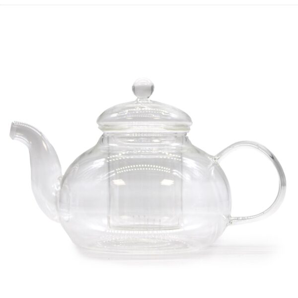 Ceainic din Sticlă cu Infuzor - Perla Rotundă - 800 ml