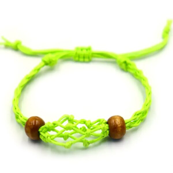 Șnururi pentru Brățări cu Pietre Prețioase 20-28cm/7.8-11inch - Verde