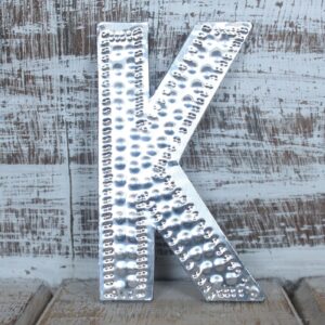 Litere Decorative din Aluminiu - K