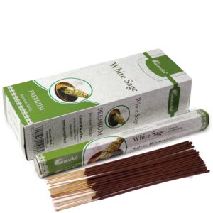 Bețișoare Parfumate Aromatika fără Cărbune – Salvie Albă