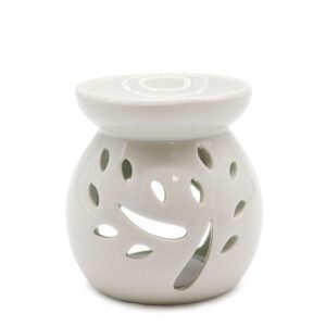 Lampă de aromaterapie clasică mică albă Copac