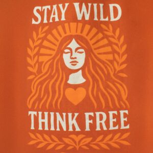 Geantă Tote Toni Iconică – Stay Wild – Natural 10oz (41x31 cm)