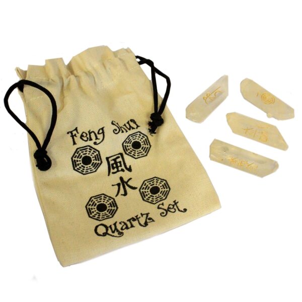 Cuarț Natural Fengshui Quatra-Set