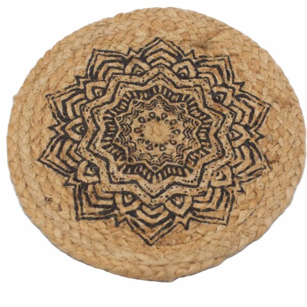 Șervet Natural - Iută 30cm - Mandala