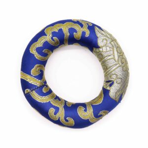 Pernă Rotundă 10cm pentru Vas Cântător de 12-14cm - Albastru