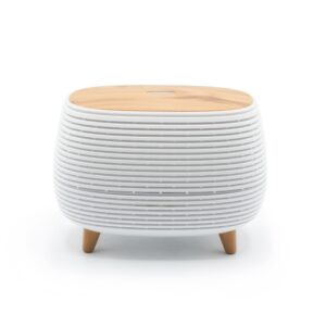 Difuzor de Aromaterapie Futurist cu Design Texturat – Schimbare de Culoare – Telecomandă