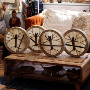 Spiritul Vulturului – Tobă Șamanică cu Băț – Acordabilă – 40 cm