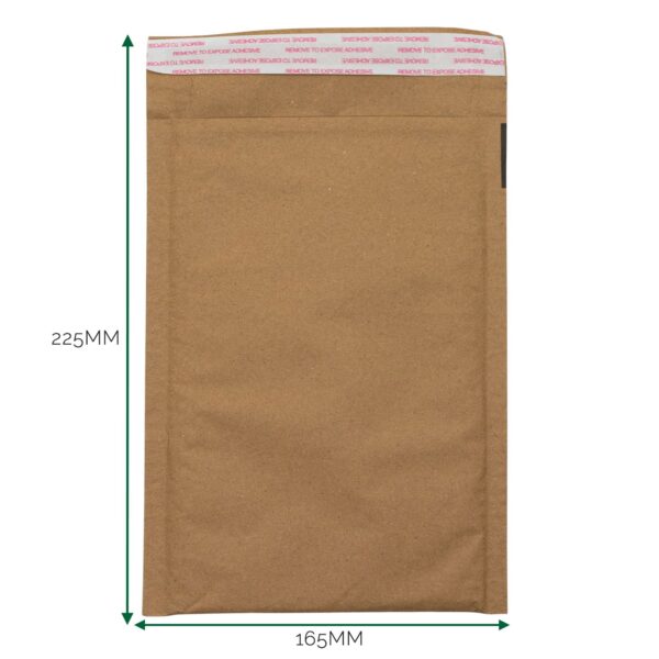 Plic kraft căptușit tip fagure (honeycomb) (165x225+40 mm)