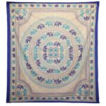 Tapițerie de Perete/Pânză de Plajă - Elefant Mandala - Albastre