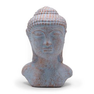 Cap Buddha Liniștit - Cupru Albastru