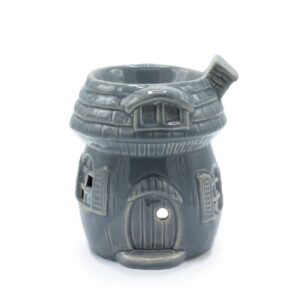 Lampă de aromaterapie casă ciupercă gri