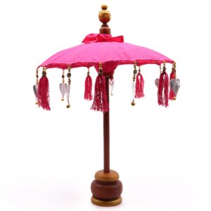 Umbrelă de Soare Bali Home Decor - Bumbac - Roz - 40 cm