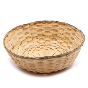 Coș Rotund din Bambus pentru Pâine - 30x9 cm