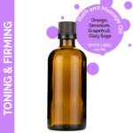 Ulei Spa și Masaj - Tonifiant și Fermant - 100 ml - Fără Etichetă