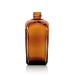 Sticlă de 30ml din Sticlă de Chihlimbar fără Capac