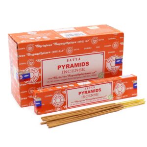 Bețișoare parfumate Satya 15g - Piramidă