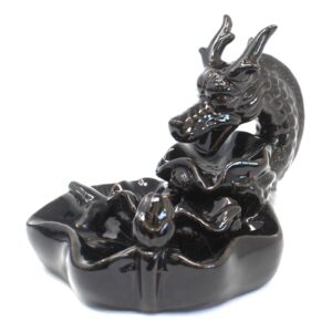 Suport pentru Conuri Parfumate "Fum Curgător" - Dragon