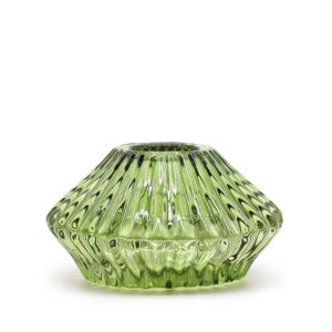 Suport Floral pentru Lumânări de Cină și Lumânări Tip Pastilă - Jad Verde