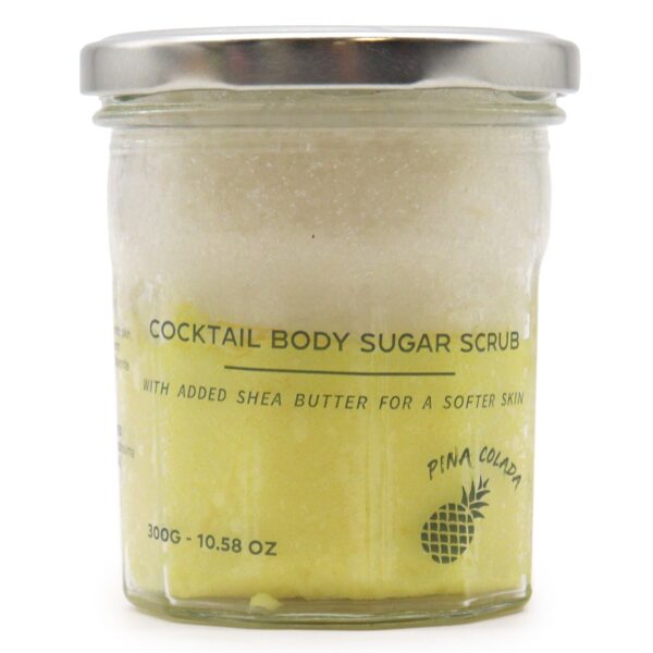 Scrub de Corp Parfumat cu Zahăr - Pinacolada 300g