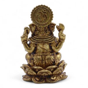 Figurine Miniature din Alamă – Ganesha (12 g) – 30 mm