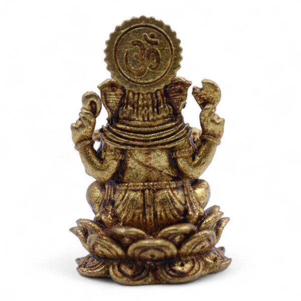 Figurine Miniature din Alamă – Ganesha (12 g) – 30 mm