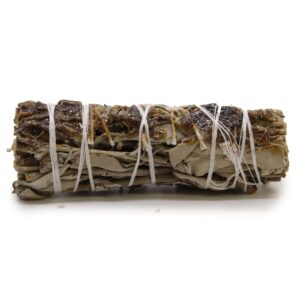 Mănunchi de Încălzire Ambalat - Salvie Albă și Rășină de Copal  10cm