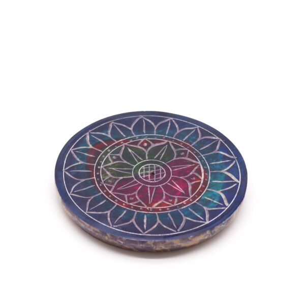 bG9jYWw6Ly9tZWRpYS8xUC80RC82MFIzMEMxRzZXVDM0RDFQLzE5MGM3MjM4LmpwZWc Suport disc pentru bețișoare parfumate 8 cm - lotus în lotus