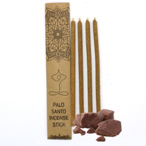 Bețișoare mari de tămâie Palo Santo - Ciocolată