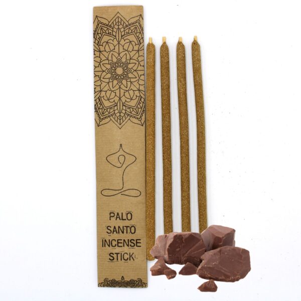 Bețișoare mari de tămâie Palo Santo - Ciocolată