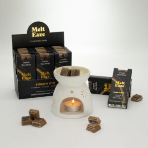 Melt Eaze Bară de Ceară Parfumată 50g- Vanilie cu Lemn de Santal