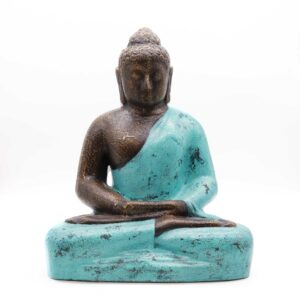 Buddha Mediu, Clasic, din Turcoaz și Piatră - 0,5m