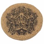 Șervet Natural - Iută 30cm - Hamsa