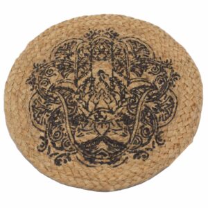 Șervet Natural - Iută 30cm - Hamsa